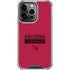NFL Arizona Cardinals Red Performance Series iPhone 16 Pro Clear Case